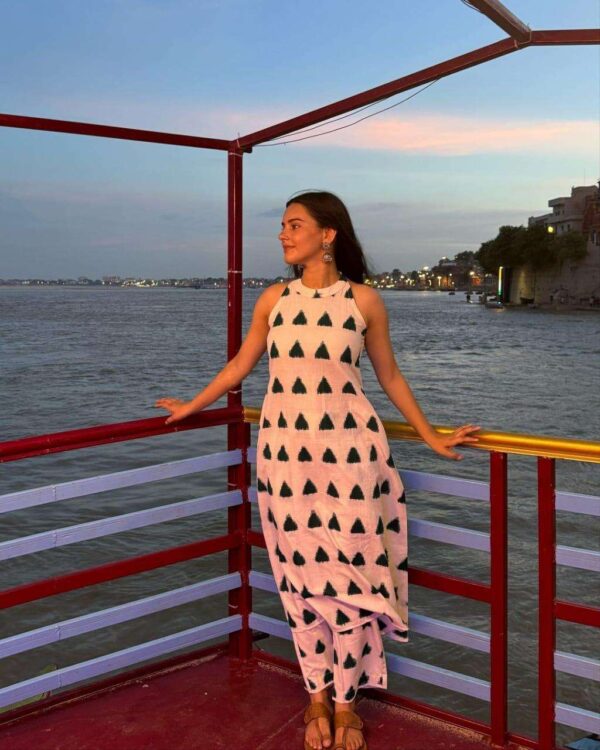 Effortless Beauty ? Women's Floral Cotton Dress with Printex (XL) - Image 2